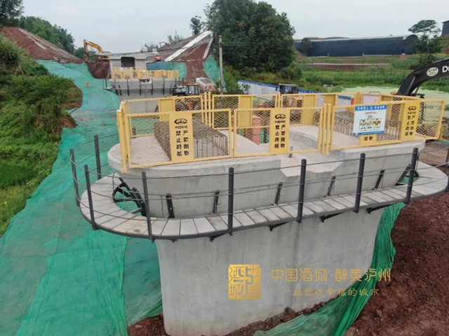 加速度丨渝昆高铁川渝段首座桥梁完成主体施工(图2)