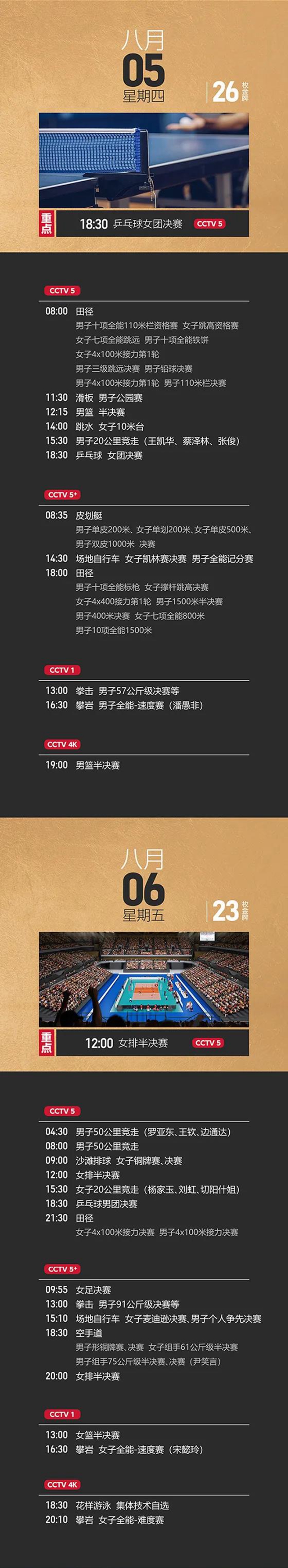 东京奥运会最全观赛指南来了!为泸州籍运动员扎起!(图9) 东京奥运会最全观赛指南来了!为泸州籍运动员扎起!(图9)