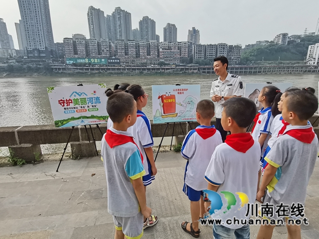 龙马潭区小市街道合道街社区开展暑期青少年防溺水自护活动(图2)