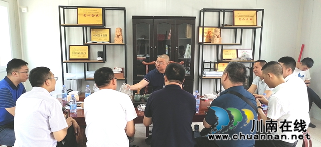 “聚乡情、开新局、共发展”，成都古蔺商会开展企业走访交流活动(图4)