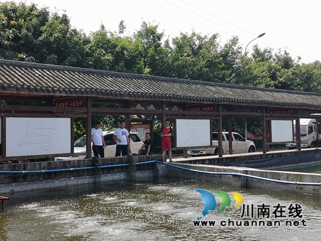 泸县方洞镇：大头虾初长成，放钓上市生意好(图4)