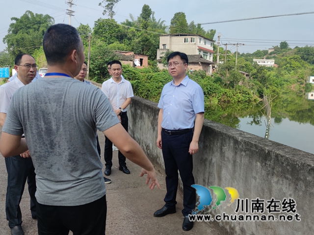 陈枫率队督导泸县海潮河河长制工作(图3)