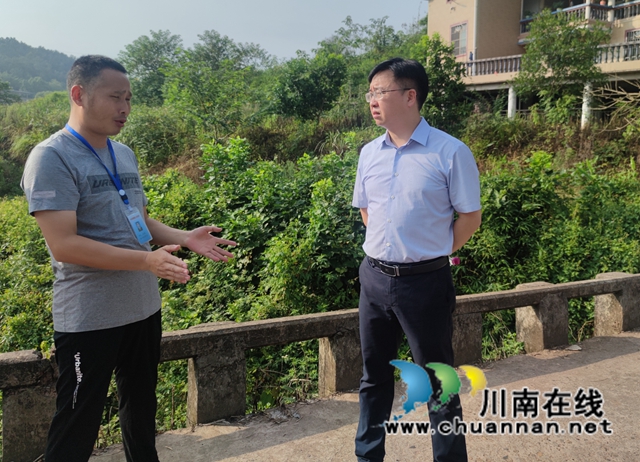 陈枫率队督导泸县海潮河河长制工作(图4)