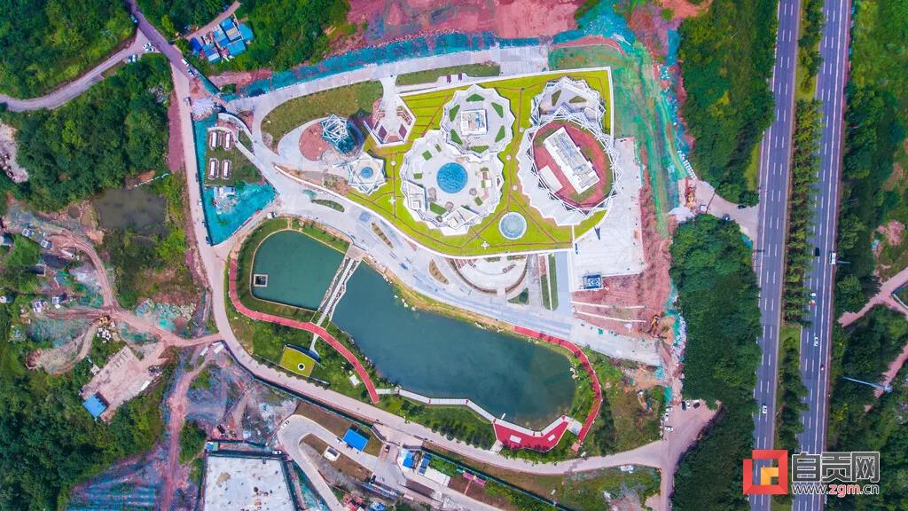 颜值满分!自贡城市新门户(图2) 颜值满分!自贡城市新门户(图2)