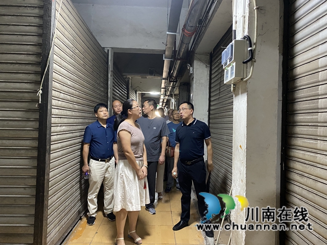 龙马潭区人大常委会视察小市街道老旧城区消防安全工作(图2)