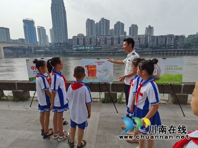 龙马潭区小市街道：保护生态环境，从青少年做起(图1)