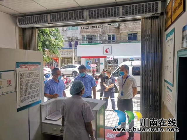 古蔺县委统战部到金兰街道调研疫情防控、防汛、环保等工作(图5)