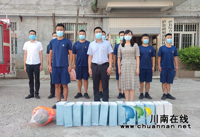 泸县海潮镇开展“八一”走访慰问活动(图2)