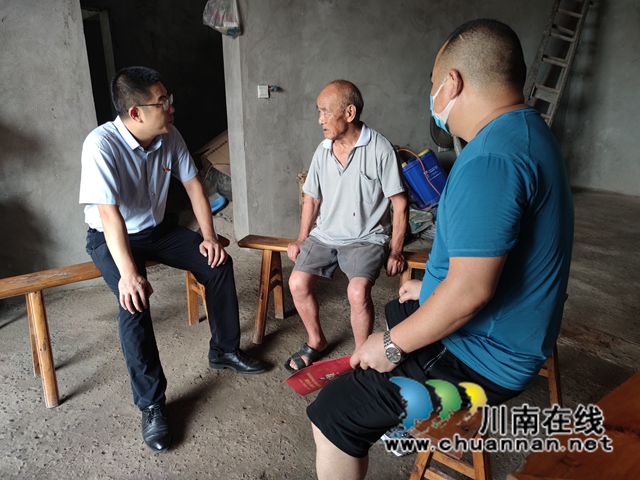 泸县海潮镇开展“八一”走访慰问活动(图3)