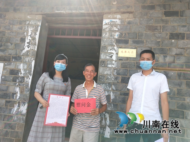 泸县海潮镇开展“八一”走访慰问活动(图5)