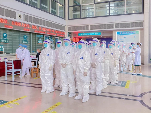 牢牢扛起疫情防控的责任 ——西南医科大学附属医院坚持打赢新冠疫情阻击战(图6)