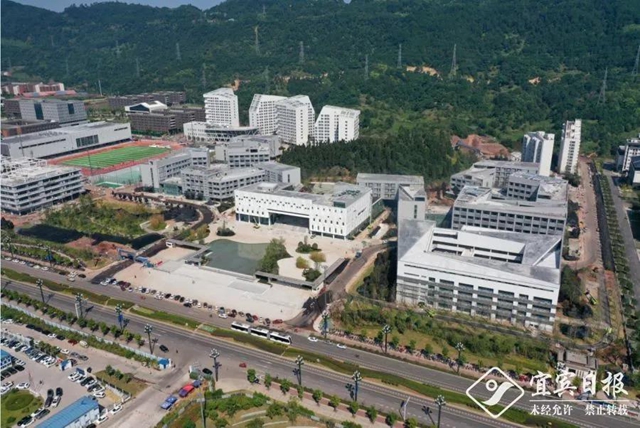 好消息！宜宾又一所高校将于本月底竣工！(图2)