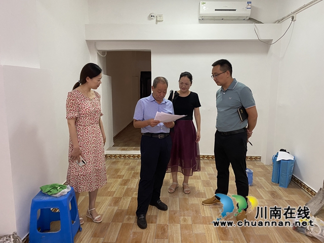 龙马潭区政协副主席杜朝林带队调研小市街道“有事来协商”工作(图1)