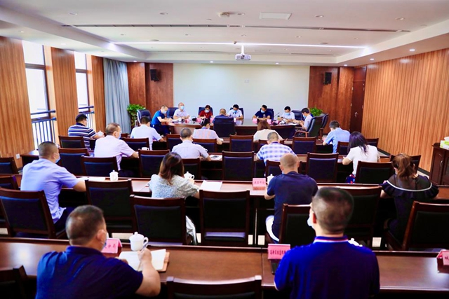 泸州国家高新区召开新冠疫情防控工作部署会(图1)