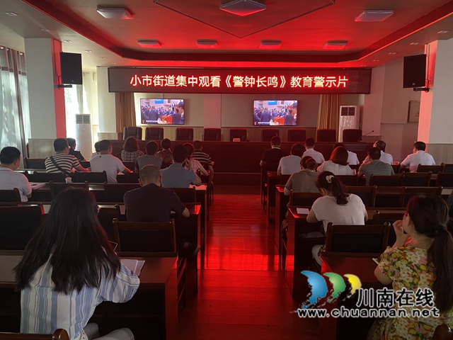 龙马潭区小市街道召开“两代表一委员”换届纪律工作会(图1)