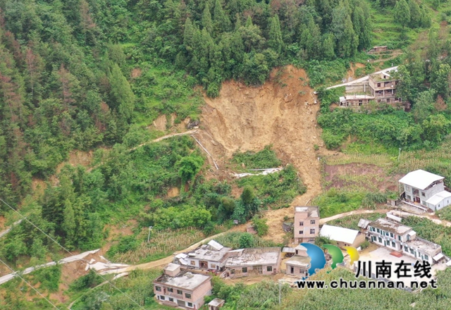 古蔺县：实现地灾成功避险，撤离13户37人(图1)