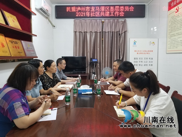 凝心聚力·共建共享|民盟龙马潭区基层委员会与下大街社区召开共建座谈会(图1) 凝心聚力·共建共享|民盟龙马潭区基层委员会与下大街社区召开共建座谈会(图1)