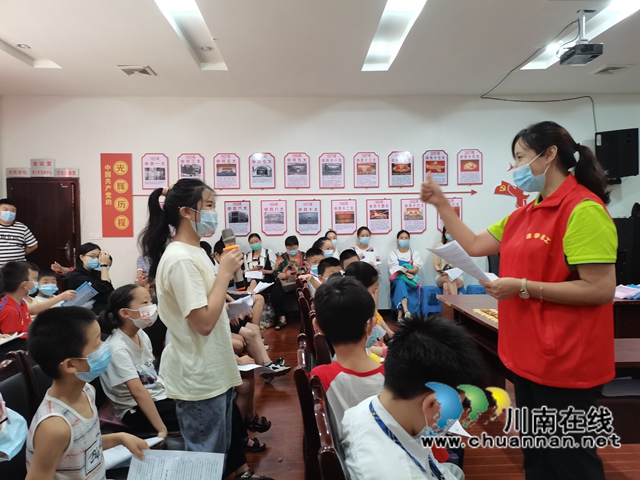 龙马潭区红星街道龙南社区：巩固文明成果，青少年在行动(图3)