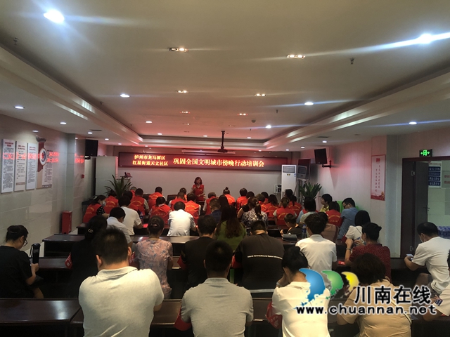 龙马潭区红星街道天立社区：巩固全国文明城市，我们在行动！(图1)