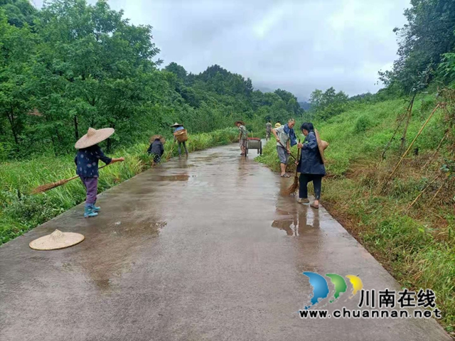 合江县真龙镇：党员群众齐动手，构建美丽新农村(图2)
