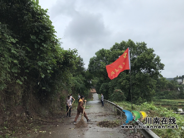 合江县真龙镇：党员群众齐动手，构建美丽新农村(图1)