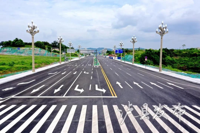 通往泸县高铁站的龙湖大道及其延伸段通过竣工验收啦！(图3)