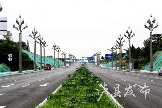 通往泸县高铁站的龙湖大道及其延伸段通过竣工验收啦！(图7)
