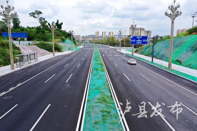 通往泸县高铁站的龙湖大道及其延伸段通过竣工验收啦！(图10)