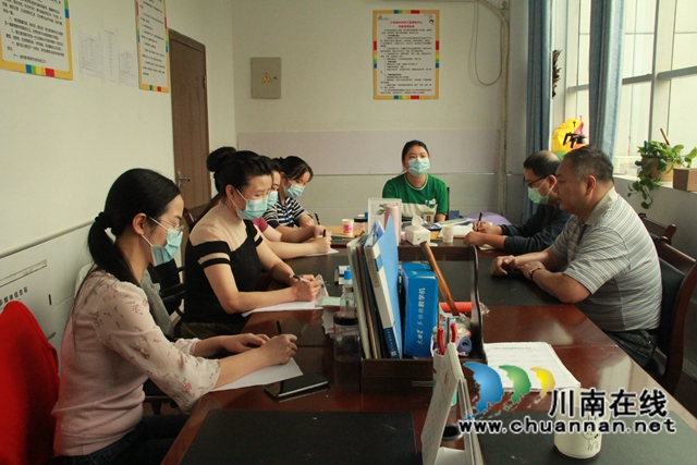 泸州市残联到泸县检查残疾儿童康复机构疫情防控和开学复课工作(图4)