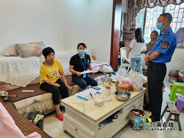 泸县云龙镇积极开展低保入户核查工作(图1)