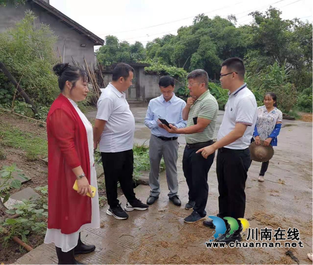 泸县自然资源和规划局深入一线主动服务重点项目拆迁选址(图2)