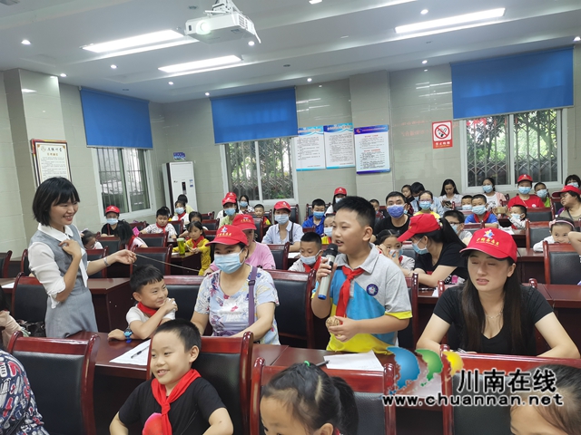 清廉立德，廉洁润心！龙马潭区小市街道合道街社区举办青少年廉洁教育主题活动(图2)