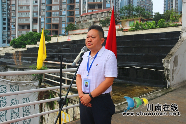 合江中学举行高2021级新生军训开训典礼(图9)