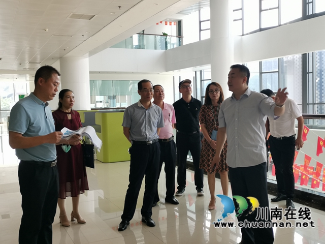 赵宇光率队“把脉”泸州国家高新区统战工作(图1)