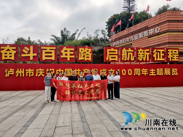 泸县残联开展“传承红色文化 铭记党史党恩”主题日活动(图3)