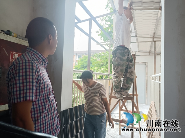 龙马潭区红星街道开展高空作业安全专项整治行动(图2)