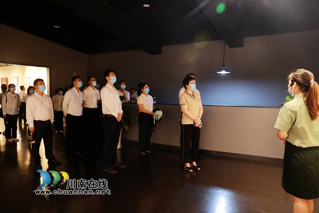 龙马潭：在红色家谱中汲取前进动力，捍卫国家安全守牢舆论阵地(图2)