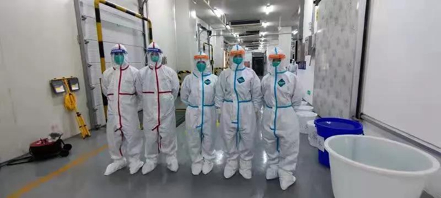 疫情期间首票进口肉类在泸州完成通关防疫和市场流通工作(图2)