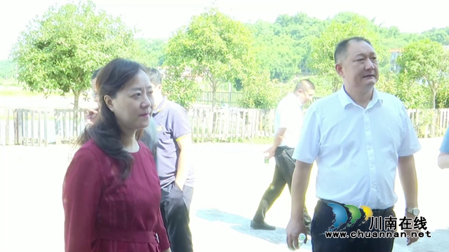 泸州市自然资源和规划局调研合江县县域经济片区划定及规划专项工作(图1)