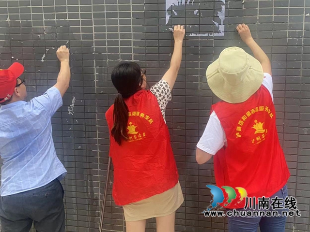 泸县百和镇开展新时代文明实践志愿服务活动(图1)