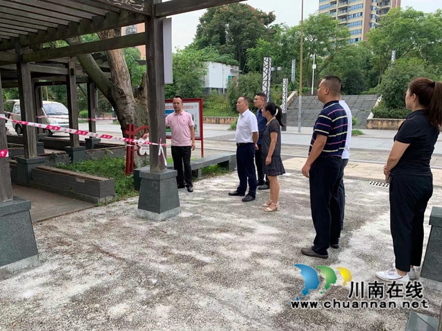 龙马潭区综合行政执法局开展“中秋、国庆双节”安全生产检查(图3)