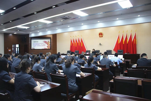 江阳法院：开展保密工作专题培训，筑牢保密安全防线(图1)
