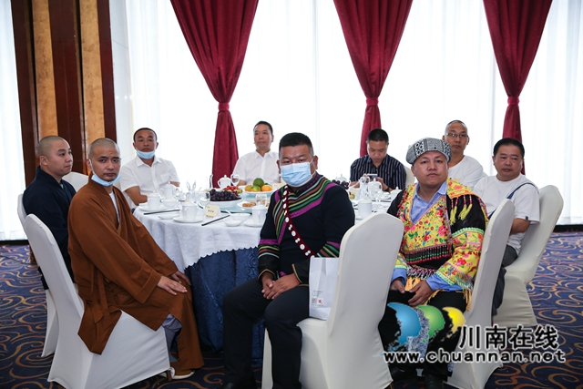 同心筑梦，“蔺”起新程！古蔺县召开各界人士 2021 年“中秋”茶话会(图12)