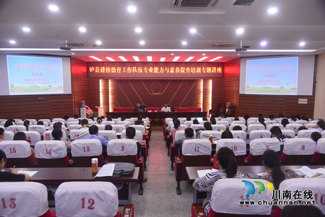 泸县建校开展德育工作专业能力与素养提升培训活动(图2)