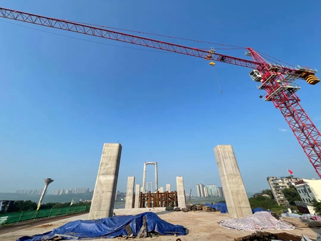 泸州长江二桥上部结构正式启动!(图1) 泸州长江二桥上部结构正式启动!(图1)