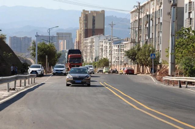 通车啦！全长3.7公里，古蔺蔺州大道一期通车(图1)