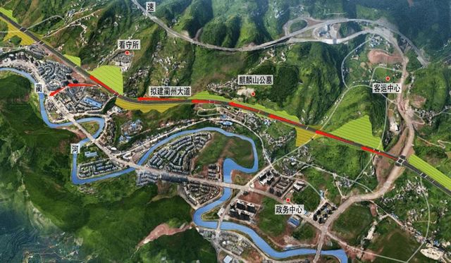 通车啦！全长3.7公里，古蔺蔺州大道一期通车(图2)