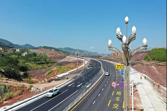 通车啦！全长3.7公里，古蔺蔺州大道一期通车(图5)