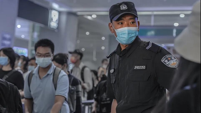 国庆第三日，龙马警队掠影(图8)