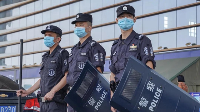 国庆第三日，龙马警队掠影(图9)